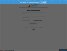 Tablet Screenshot of duonet.fr